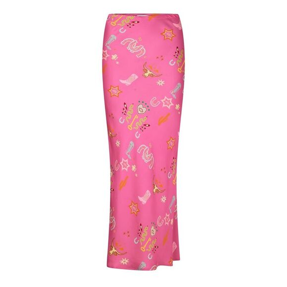 Never Fully Dressed Dresses & Skirts - Never Fully Dressed Womens/Ladies Dorris Maxi Skirt / Pink
